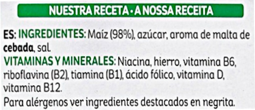 Kellogg's Corn Flakes no son veganos